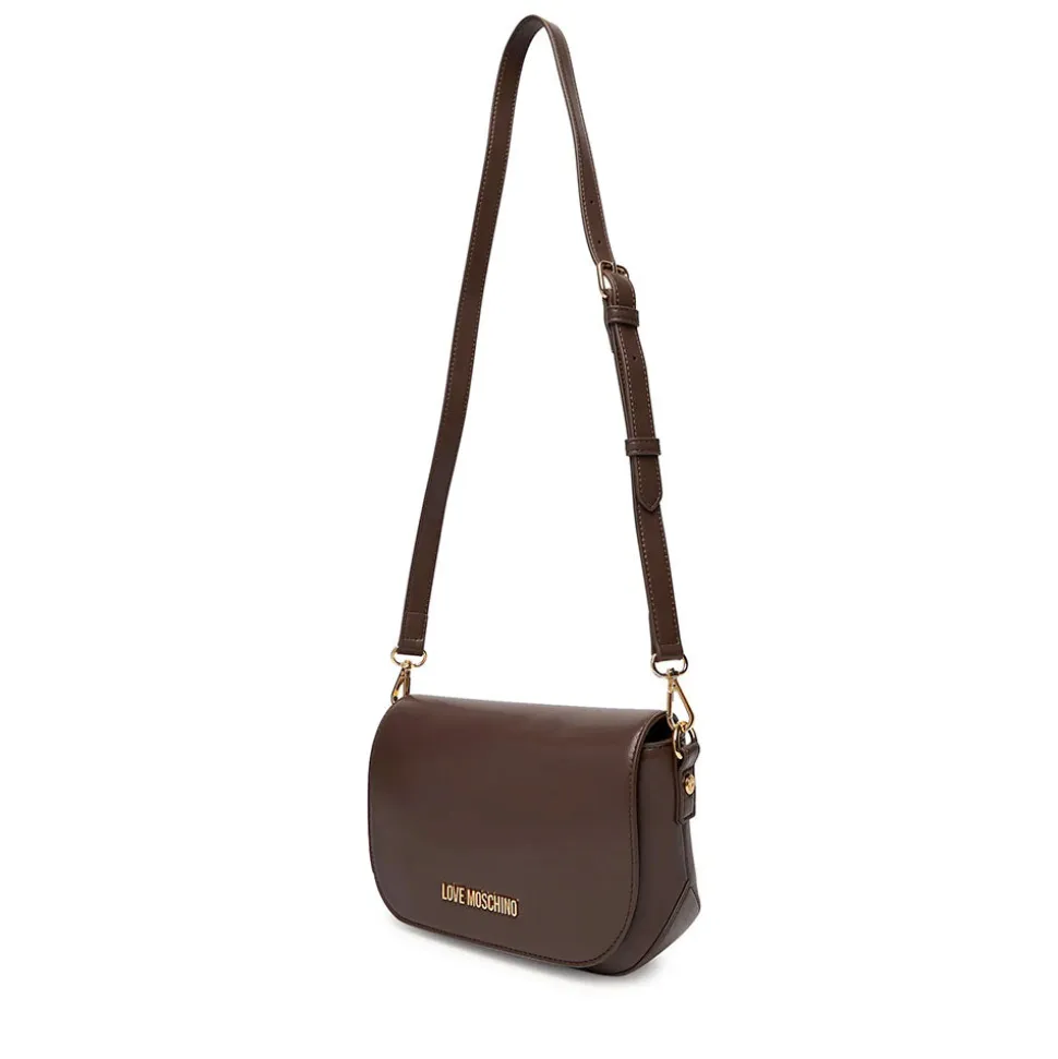 Borsa Donna a Spalla con Tracolla LOVE MOSCHINO linea Jewel Testa di Moro