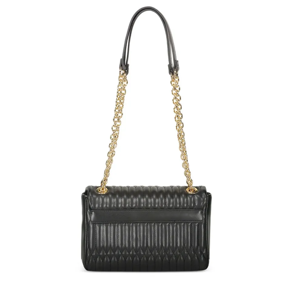 Borsa Donna a Spalla e a Tracolla LOVE MOSCHINO linea Bubby Love in Ecopelle Nera