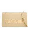 Borsa Donna a Spalla e a Tracolla LOVE MOSCHINO linea Bold Bag color Burro