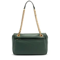 Borsa Donna a Spalla e a Tracolla LOVE MOSCHINO Verde con Maxi Logo