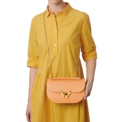 Borsa Donna a Spalla e Tracolla COCCINELLE in Pelle Sunrise linea Dew