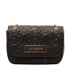 Borsa Donna a Spalla e Tracolla LOVE MOSCHINO in Nappa Trapuntata Nera