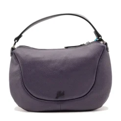 Borsa Donna a Spalla GABS Marty Medium in Pelle Purple Blue