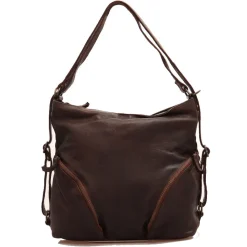 Borsa Donna a Spalla GIANNI CONTI in Pelle Marrone