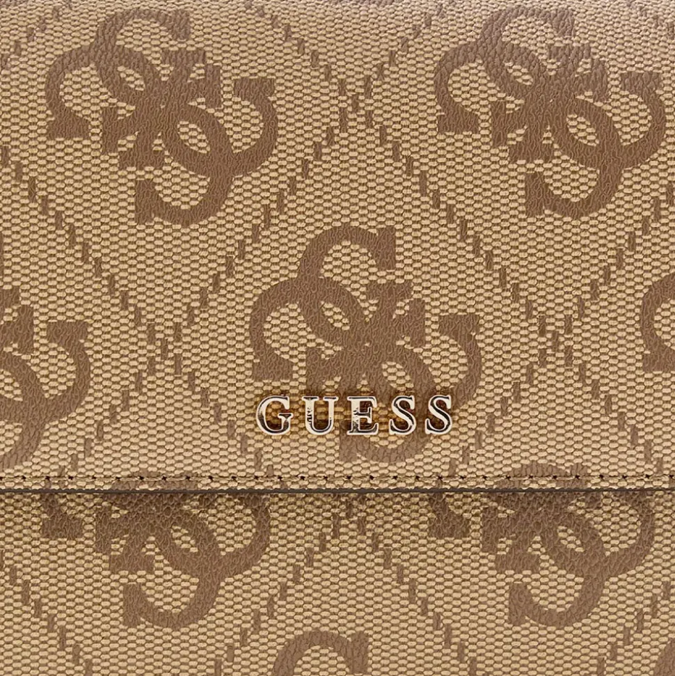 Borsa Donna a Spalla GUESS Linea Sadie colore Latte Logo