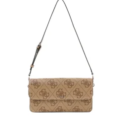 Borsa Donna a Spalla GUESS Linea Sadie colore Latte Logo
