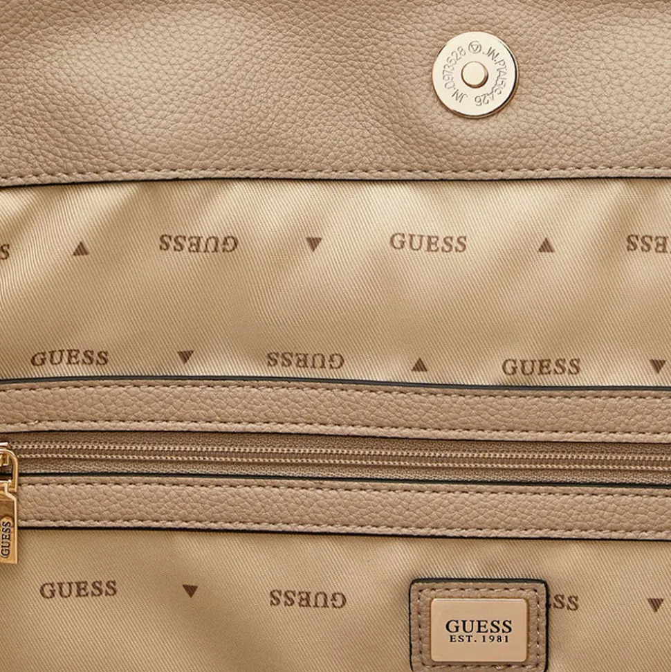 Borsa Donna a Spalla GUESS Linea Danya Colore Taupe