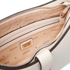 Borsa Donna a Spalla GUESS Linea Carrie Colore Stone