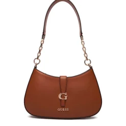Borsa Donna a Spalla GUESS Linea Carrie Colore Cuoio