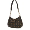 Borsa Donna a Spalla GUESS Linea Carrie Colore Espresso Logo