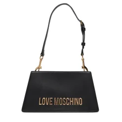 Borsa Donna a Spalla LOVE MOSCHINO Nera con Maxi Logo