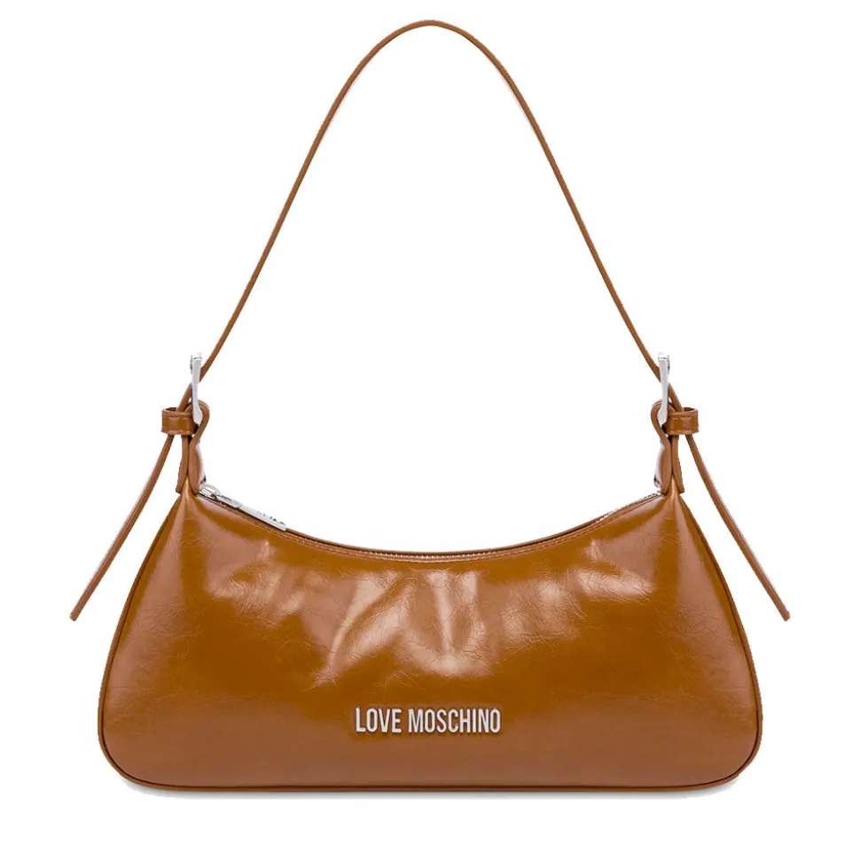 Borsa Donna a Spalla LOVE MOSCHINO in Ecopelle Soft color Cuoio