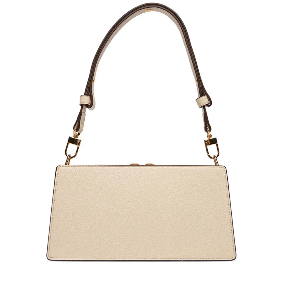 Borsa Donna a Spalla LOVE MOSCHINO linea Soft Sculpt Avorio