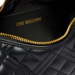 Borsa Donna a Spalla LOVE MOSCHINO in Ecopelle Trapuntata Nera