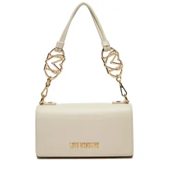 Borsa Donna a Spalla LOVE MOSCHINO linea Jewel Avorio