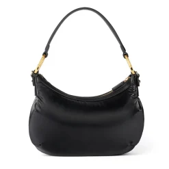 Borsa Donna a Spalla Media BRACCIALINI linea Beth Puffy in Nylon Nero