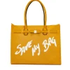 Borsa Donna a Spalla SAVE MY BAG in Canvas e Lycra linea Nykol Colore Ocra
