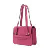 Borsa Donna a Spalla THE BRIDGE linea Lucrezia in Pelle color Lipstick