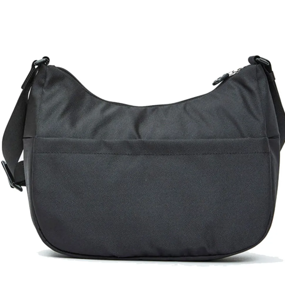 Borsa Donna a Tracolla a Mezzaluna MANDARINA DUCK in Tessuto Linea MD20 Colore Nero