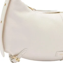 Borsa Donna a Tracolla COCCINELLE in Pelle linea Abigail Colore Blanco