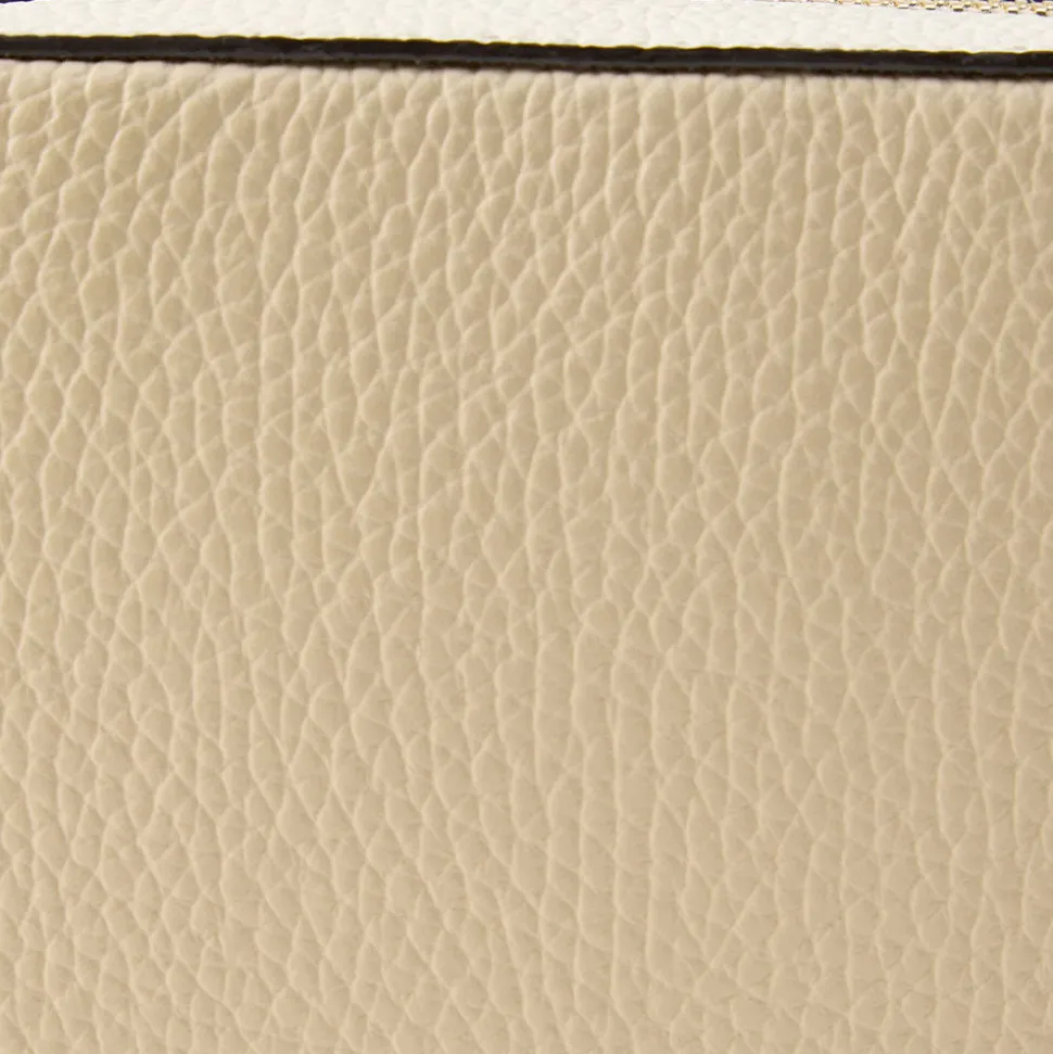 Borsa Donna a Tracolla COCCINELLE Linea Tebe Colore Sandshell - Pearl - Seagrass