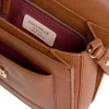 Borsa Donna a Tracolla COCCINELLE in Pelle Martellata linea C-Me Small Colore Cognac