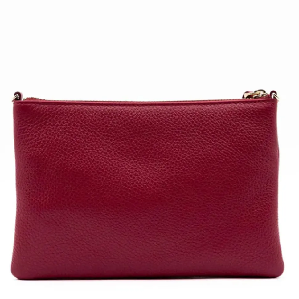 Borsa Donna a Tracolla COCCINELLE in Pelle Scarlet Linea Best Small