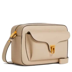Borsa Donna a Tracolla COCCINELLE in Pelle Sandshell linea Beat Soft Misura Large