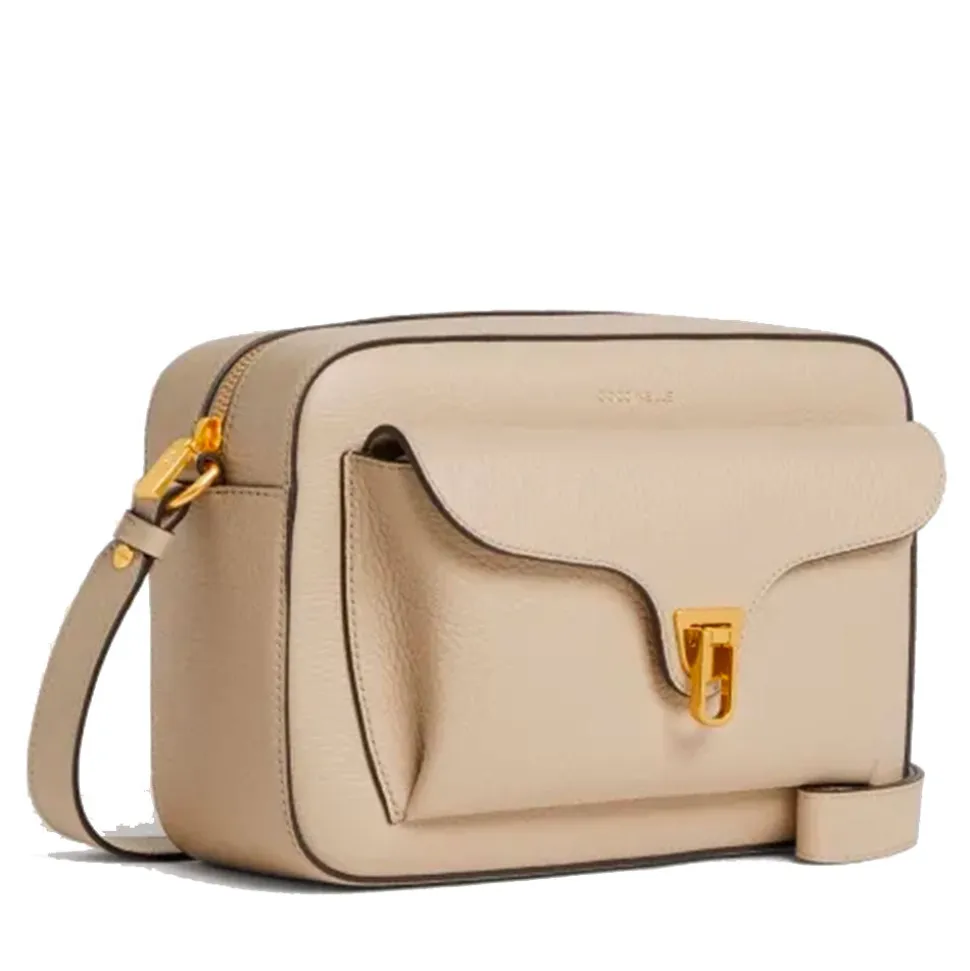 Borsa Donna a Tracolla COCCINELLE in Pelle Sandshell linea Beat Soft Misura Large