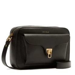 Borsa Donna a Tracolla COCCINELLE in Pelle Nera linea Beat Soft Misura Large