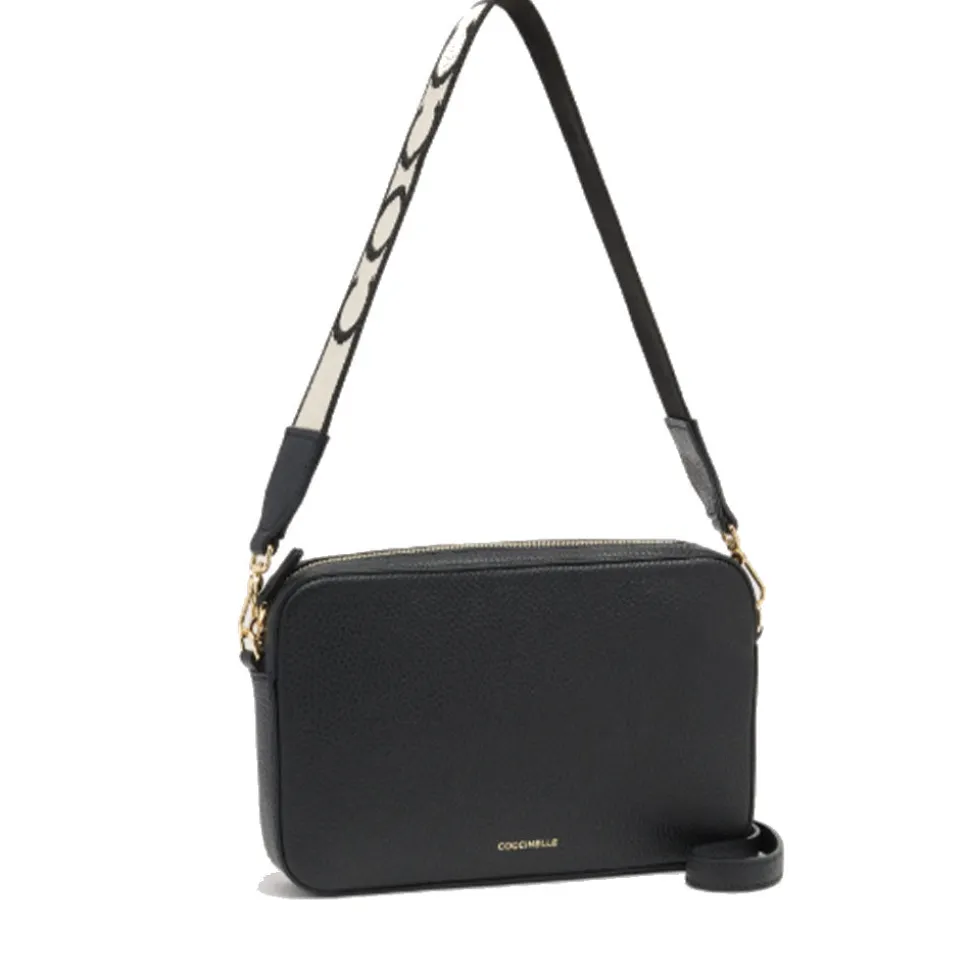 Borsa Donna a Tracolla COCCINELLE Linea Tebe Colore Nero