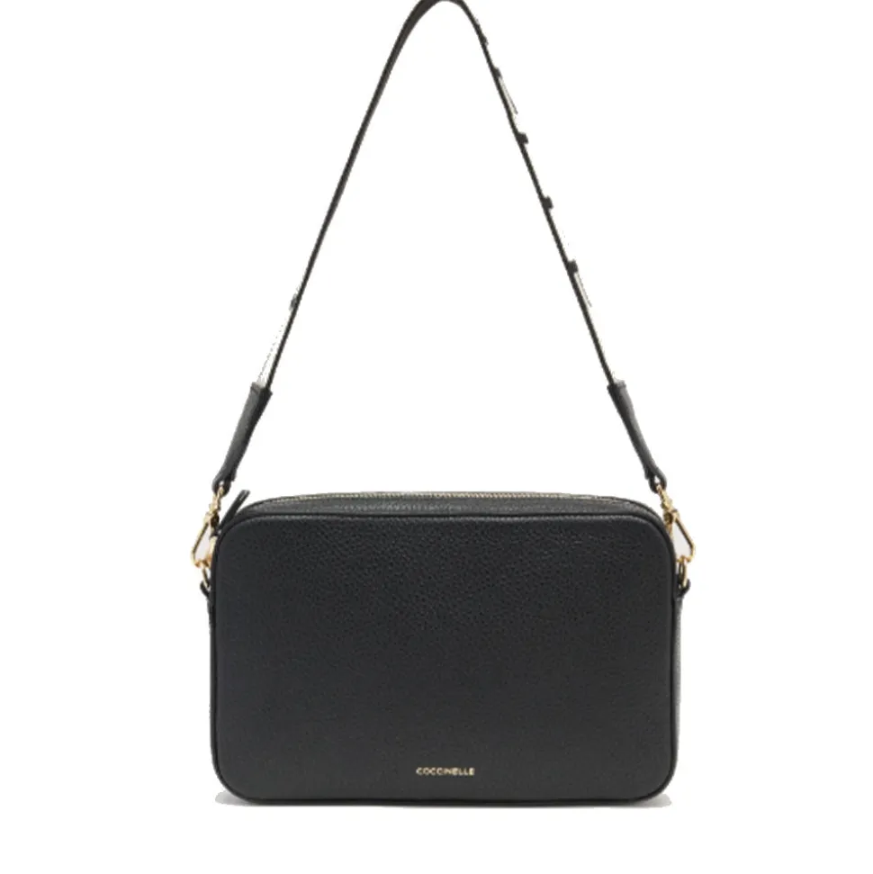 Borsa Donna a Tracolla COCCINELLE Linea Tebe Colore Nero