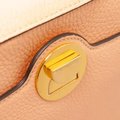Borsa Donna a Tracolla COCCINELLE in Pelle linea Liya colore Sunrise - Cuir