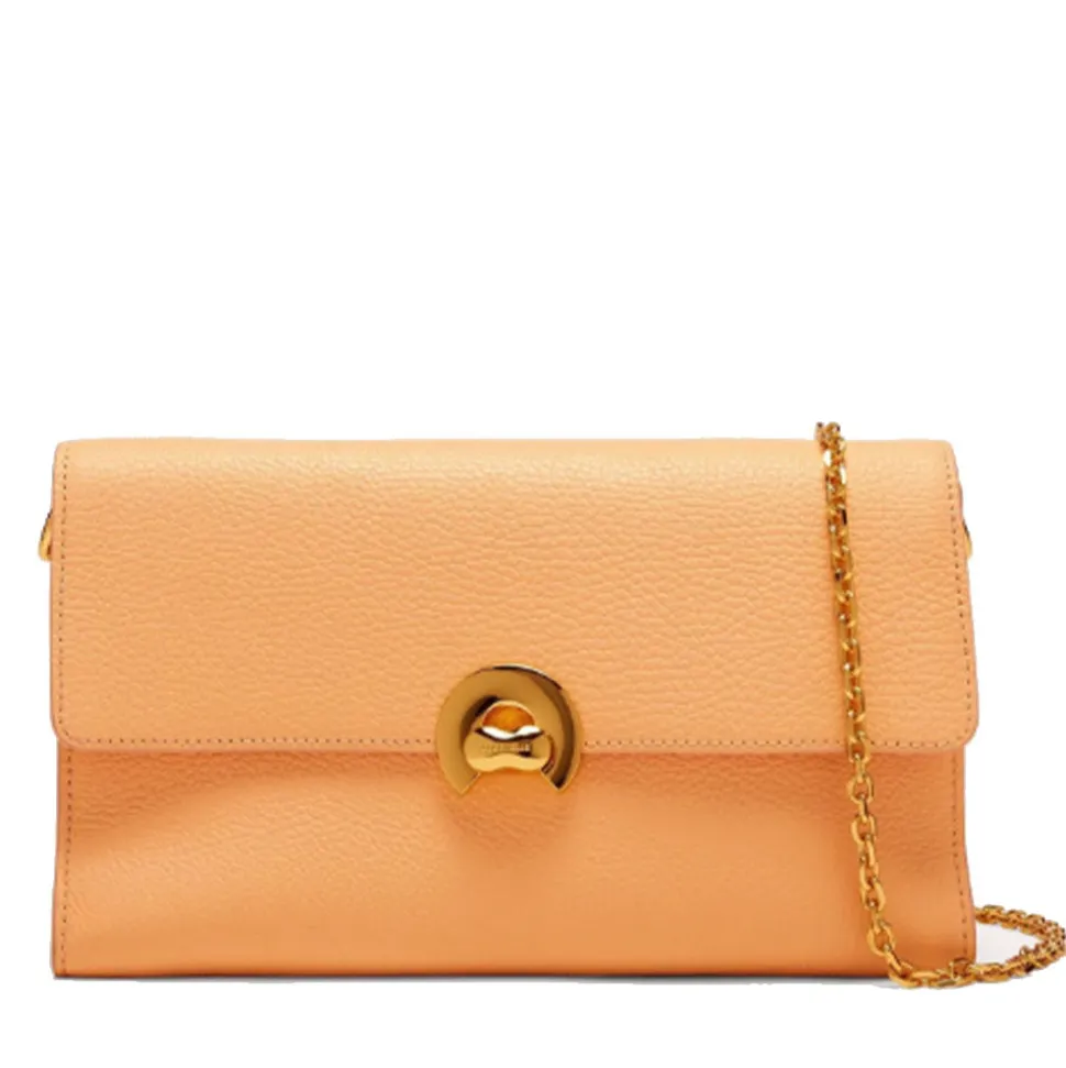Borsa Donna a Tracolla COCCINELLE in Pelle linea Binxie Medium colore Sunrise