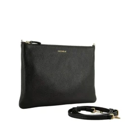 Borsa Donna a Tracolla COCCINELLE in Pelle Nera Linea Best Medium