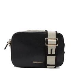Borsa Donna a Tracolla COCCINELLE Linea Tebe Colore Nero - E5MN555I101