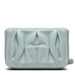 Borsa Donna a Tracolla COCCINELLE in Pelle Liscia Linea Marquise Colore Cloud Misura Piccola