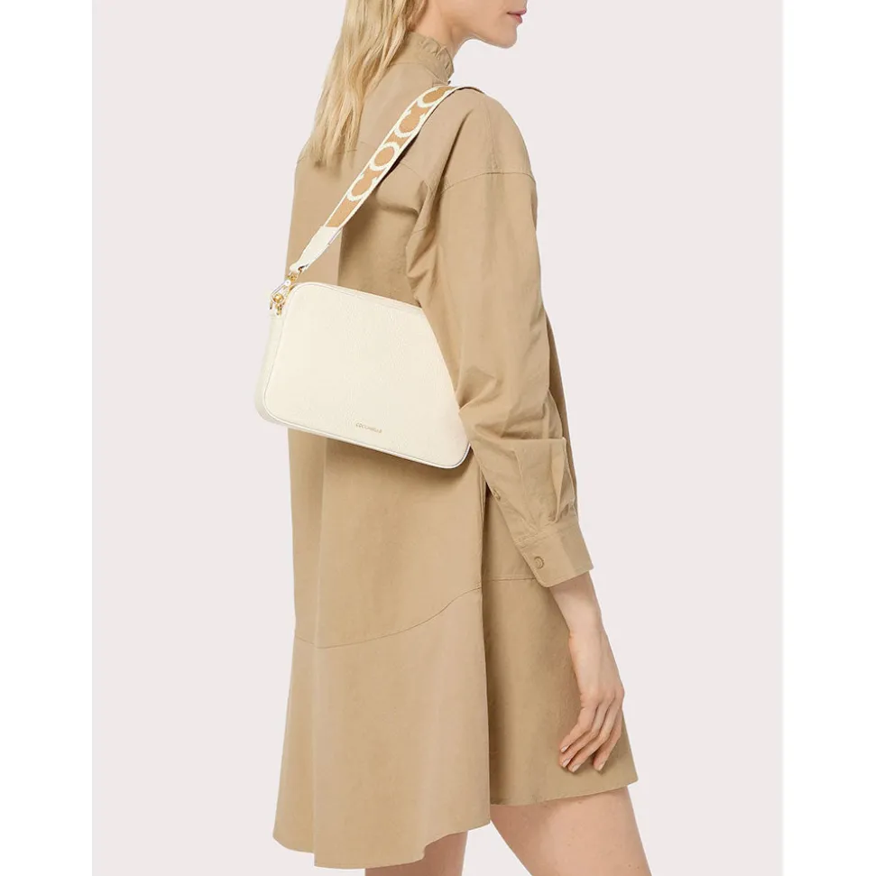 Borsa Donna a Tracolla COCCINELLE Linea Tebe Colore Seagrass