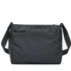 Borsa Donna a Tracolla con Tasca Frontale MANDARINA DUCK in Tessuto Linea MD20 Colore Nero
