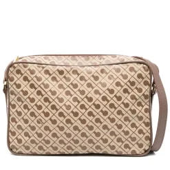 Borsa Donna a Tracolla GHERARDINI in Tessuto Softy colore Tabacco Burro