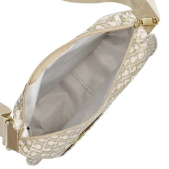 Borsa Donna a Tracolla GHERARDINI in Tessuto Softy colore Creta