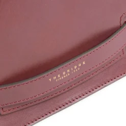 Borsa Donna a Tracolla Grande THE BRIDGE linea Lucrezia in Pelle Viola Orchidea