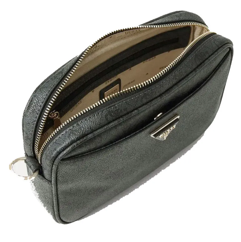 Borsa Donna a Tracolla GUESS Linea Meridian colore Coal Logo