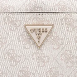 Borsa Donna a Tracolla GUESS Linea Meridian colore Bone Logo