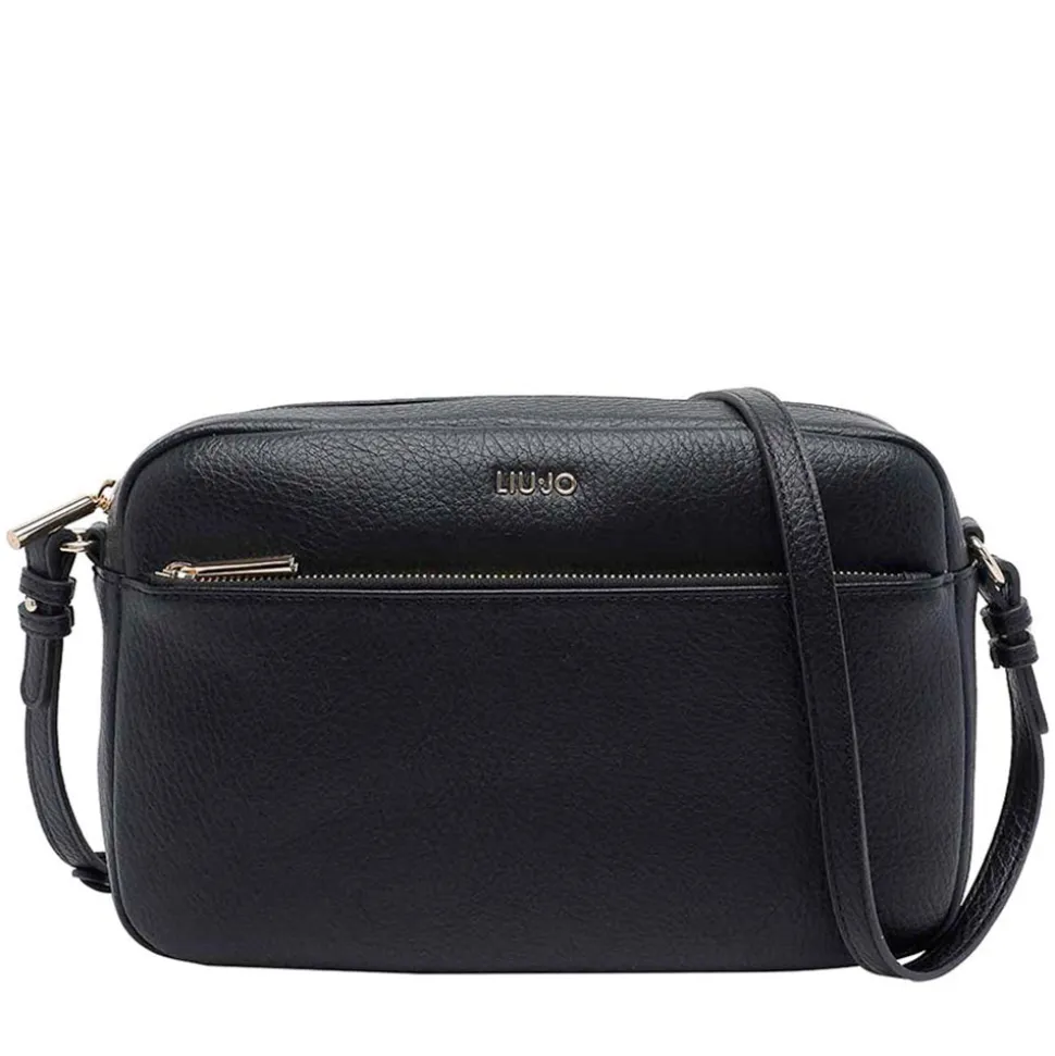 Borsa Donna a Tracolla LIU JO Better effetto Bottalato Nero