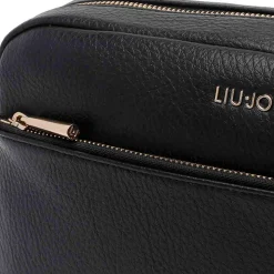 Borsa Donna a Tracolla LIU JO Better effetto Bottalato Nero