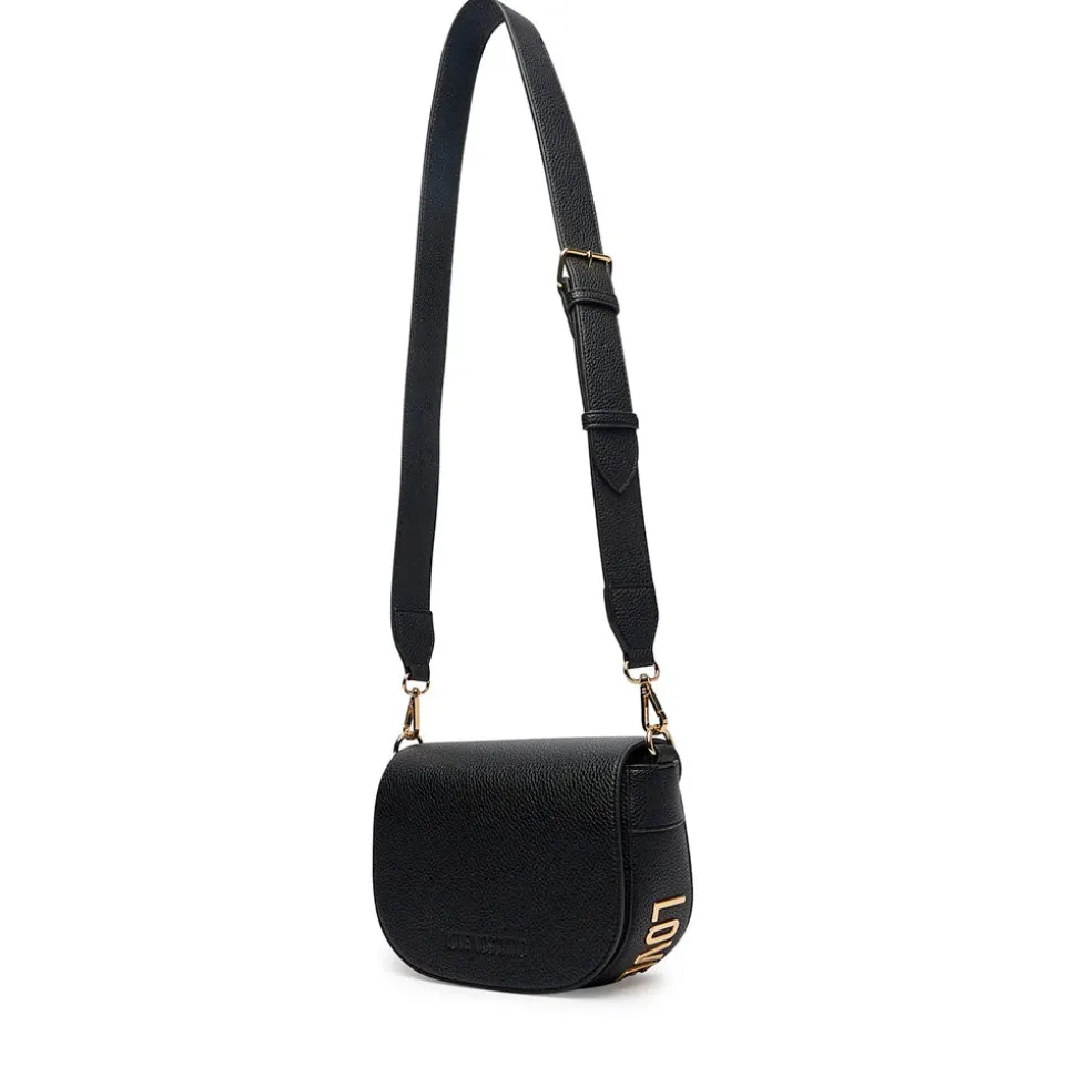 Borsa Donna a Tracolla LOVE MOSCHINO linea Giant Logo Nero