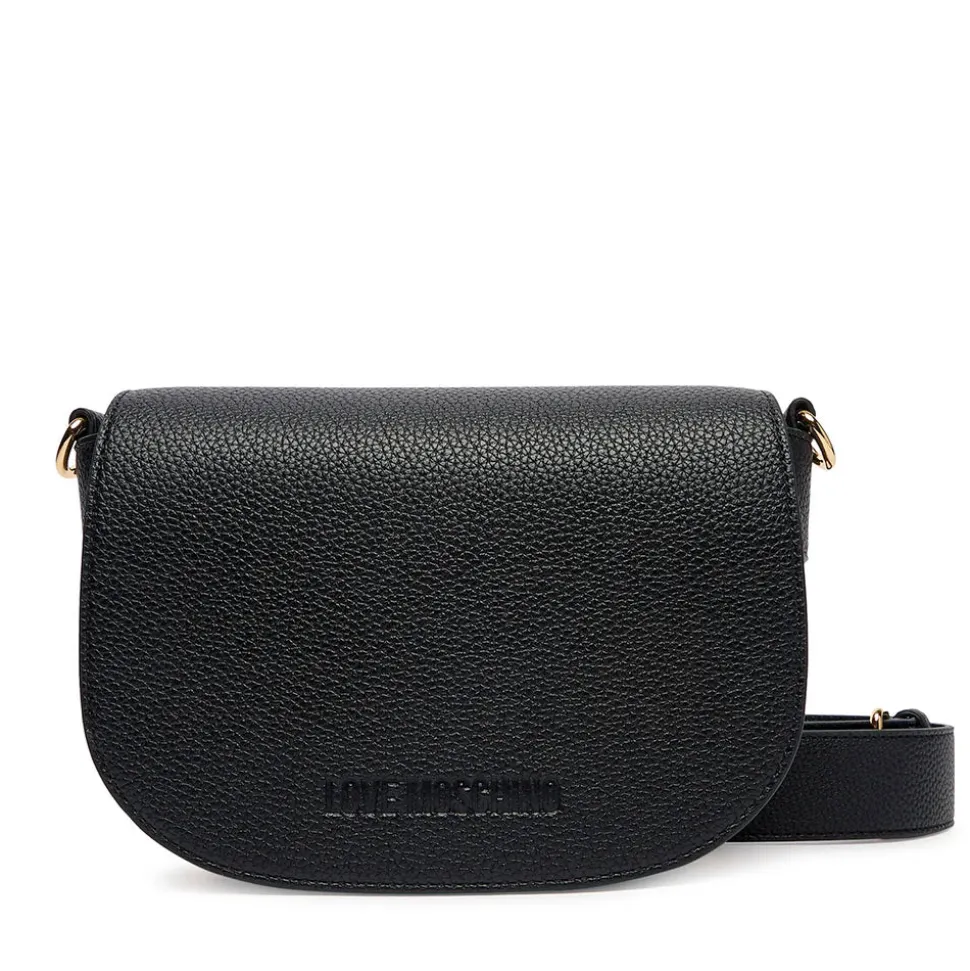 Borsa Donna a Tracolla LOVE MOSCHINO linea Giant Logo Nero
