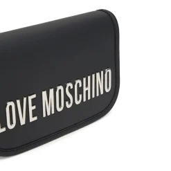 Borsa Donna a Tracolla LOVE MOSCHINO linea Bold Bag colore Nero e Nikel