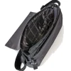 Borsa Donna a Tracolla MANDARINA DUCK Chiusa con Pattina in Tessuto colore Steel Linea MD20